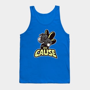 Bee Cause Wasp Design Tank Top